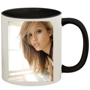 Jessica Alba 11oz Colored Inner & Handle Mug