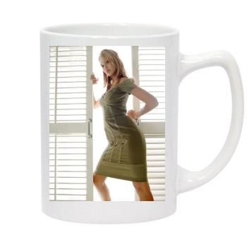 Jessica Alba 14oz White Statesman Mug