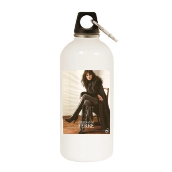 Julia Roberts White Water Bottle With Carabiner