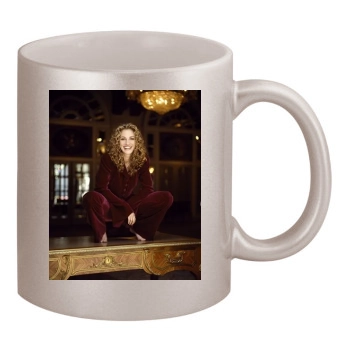 Julia Roberts 11oz Metallic Silver Mug