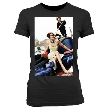 Julia Roberts Women's Junior Cut Crewneck T-Shirt