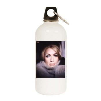 Julia Roberts White Water Bottle With Carabiner