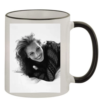 Julia Roberts 11oz Colored Rim & Handle Mug