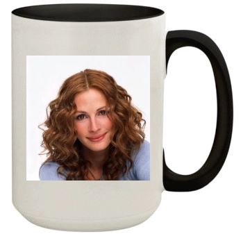 Julia Roberts 15oz Colored Inner & Handle Mug