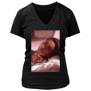 Julia Roberts Women's Deep V-Neck TShirt