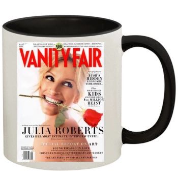 Julia Roberts 11oz Colored Inner & Handle Mug