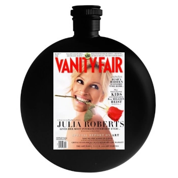 Julia Roberts Round Flask