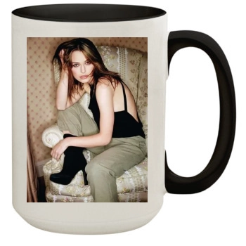 Keira Knightley 15oz Colored Inner & Handle Mug