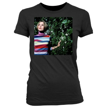 Keira Knightley Women's Junior Cut Crewneck T-Shirt