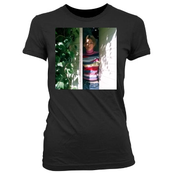 Keira Knightley Women's Junior Cut Crewneck T-Shirt