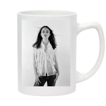 Keira Knightley 14oz White Statesman Mug