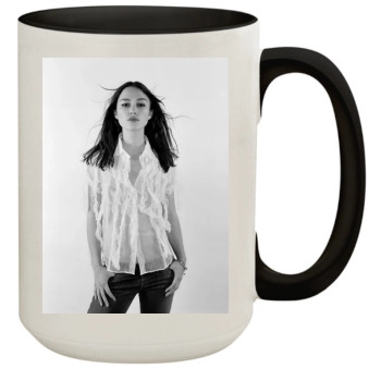 Keira Knightley 15oz Colored Inner & Handle Mug