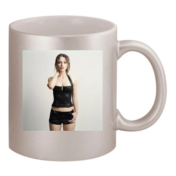 Keira Knightley 11oz Metallic Silver Mug