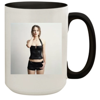 Keira Knightley 15oz Colored Inner & Handle Mug