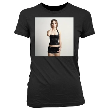 Keira Knightley Women's Junior Cut Crewneck T-Shirt