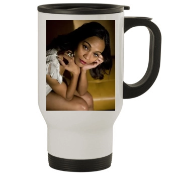 Zoe Saldana Stainless Steel Travel Mug