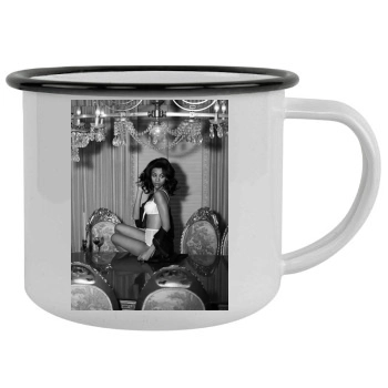 Zoe Saldana Camping Mug