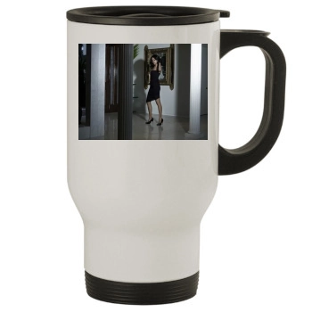 Zoe Saldana Stainless Steel Travel Mug