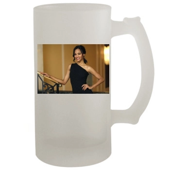 Zoe Saldana 16oz Frosted Beer Stein