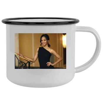 Zoe Saldana Camping Mug