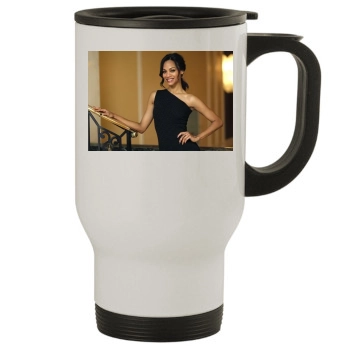 Zoe Saldana Stainless Steel Travel Mug