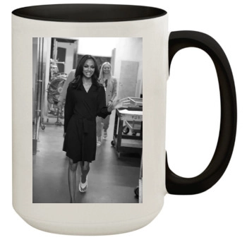 Zoe Saldana 15oz Colored Inner & Handle Mug