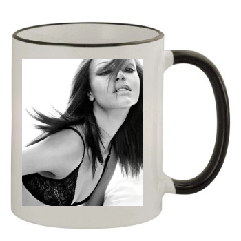 Zoe Saldana 11oz Colored Rim & Handle Mug