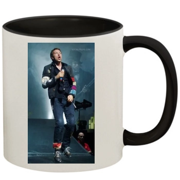 Coldplay 11oz Colored Inner & Handle Mug