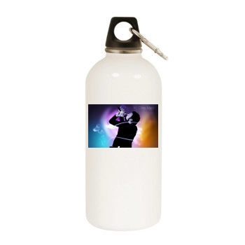 Coldplay White Water Bottle With Carabiner
