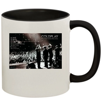 Coldplay 11oz Colored Inner & Handle Mug