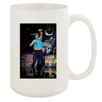 Coldplay 15oz White Mug