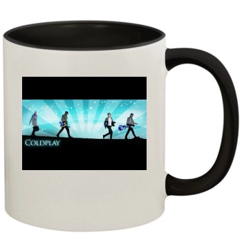 Coldplay 11oz Colored Inner & Handle Mug