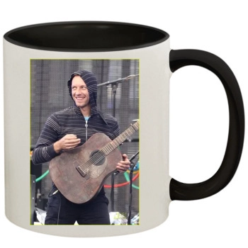 Coldplay 11oz Colored Inner & Handle Mug