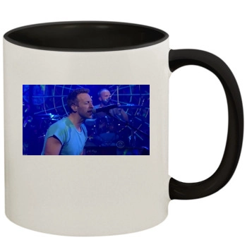 Coldplay 11oz Colored Inner & Handle Mug