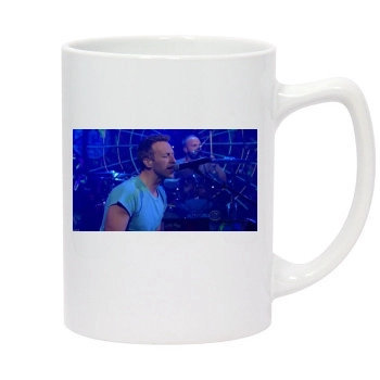 Coldplay 14oz White Statesman Mug