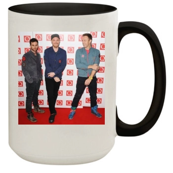 Coldplay 15oz Colored Inner & Handle Mug