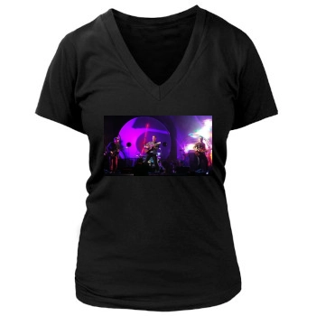 Coldplay Women's Deep V-Neck TShirt