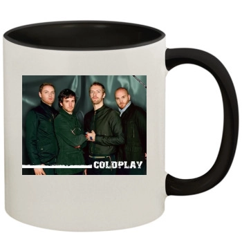 Coldplay 11oz Colored Inner & Handle Mug