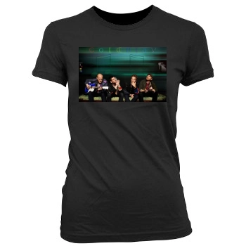 Coldplay Women's Junior Cut Crewneck T-Shirt