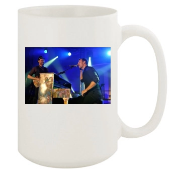 Coldplay 15oz White Mug