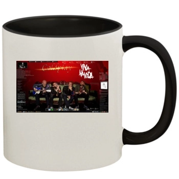 Coldplay 11oz Colored Inner & Handle Mug