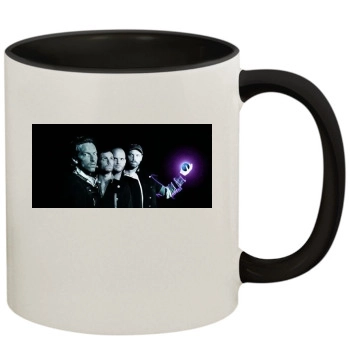 Coldplay 11oz Colored Inner & Handle Mug