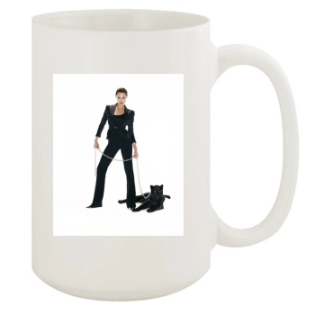 Angelina Jolie 15oz White Mug