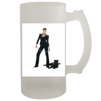 Angelina Jolie 16oz Frosted Beer Stein