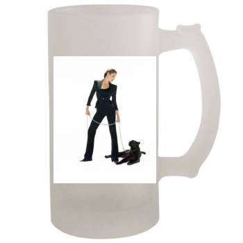 Angelina Jolie 16oz Frosted Beer Stein