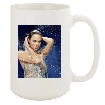 Angelina Jolie 15oz White Mug