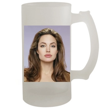 Angelina Jolie 16oz Frosted Beer Stein