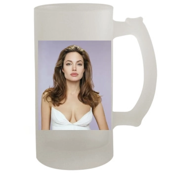 Angelina Jolie 16oz Frosted Beer Stein