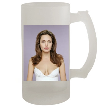 Angelina Jolie 16oz Frosted Beer Stein