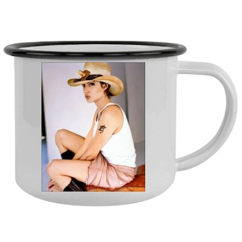 Angelina Jolie Camping Mug